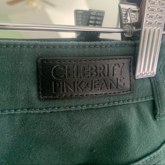 Moss Green Low Rise Skinny Jeans - Picture 4 of 10